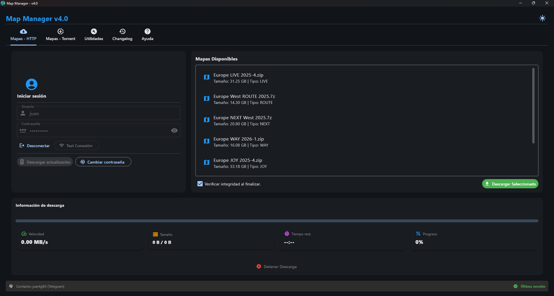 HTTP Download interface